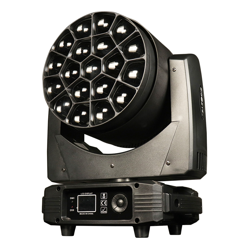 Projecteur mobile Bee Beam-Wash 19×25W K15