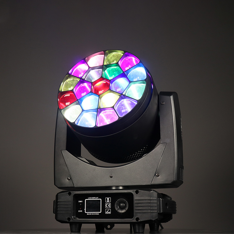 Projecteur mobile Bee Beam-Wash 19×25W K15 – photo 4
