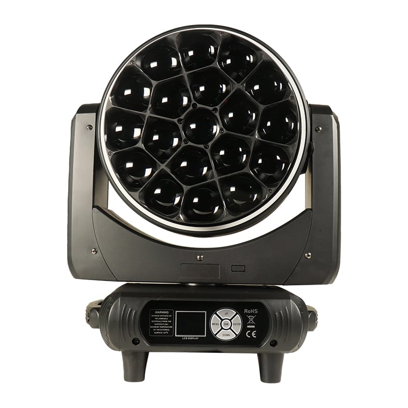 Projecteur mobile Big Bee 1940W avec anneau – photo 2