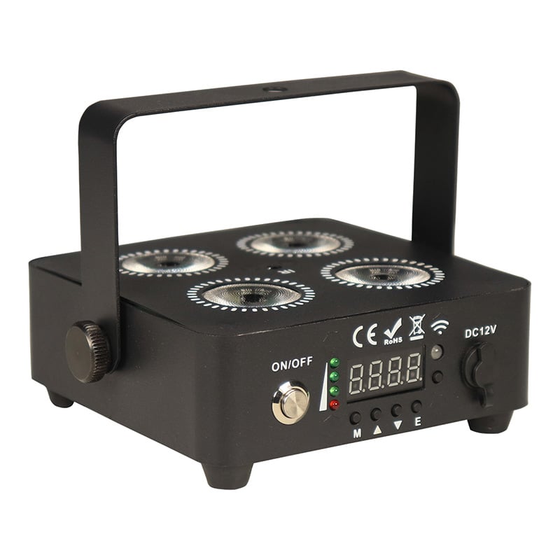 PAR KED 4*18W sur batterie – photo 4