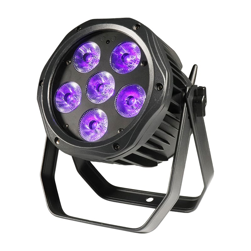 IP65 6×18W Mini Par Light à Piles – photo 5